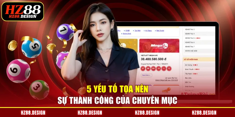 5 yếu tố tọa nên sự thành công của chuyên mục