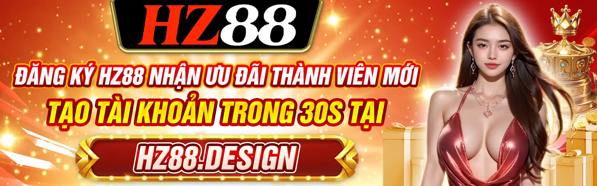 đăng ký HZ88 nhận ưu đãi thành viên mới