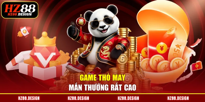Game Thỏ May Mắn thưởng rất cao