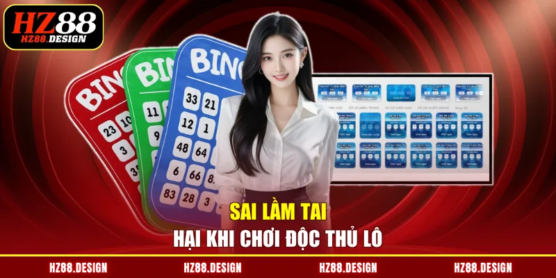 Sai lầm tai hại khi chơi độc thủ lô 